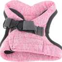 Cat Walking Jackets, Exquisite Hemming Adjustable Stretchy Pet Harness and Leash Escape Proof for Jogging for Training (S) (Pink)