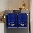XCHI Blue Golden Castle Lantern Stars and Moons Ramadan Kareem Kitchen Towels Dish Towels 18x26 Inch Home Decorations Hand Towels Set of 2 Drying Dishcloth