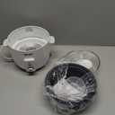 AROMA® Rice Cooker, 3Cup (Uncooked) / 6Cup (Cooked), Small Rice Cooker, Oatmeal Cooker, Soup Maker, Auto Keep Warm, 1.5 Qt, White, ARC363NG