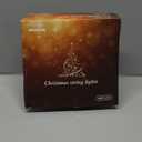 JMEXSUSS 600 Blue LED Christmas Lights Outdoor Waterproof 168ft Blue String Tree Lights Indoor Plug in 8 Modes for Bedroom Fireplace Halloween Party Xmas Christmas Decorations