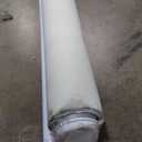 BERISSA Cordless Blackout Roller Shades for Windows,Linen Fabric,Roller Blinds,Window Roller Shades Pull Down for Door Home Bedroom Office.Thermal Insulated,Easy Installation.White.75 W x 48" H