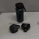 BJPKPK Insulated Water Bottles with Straw Lid, 22oz Cold & Hot Thermo, Stainless Steel Metal Water Bottle with 3 Lids, Reusable Thermo, Cups, Mugs for Daily Use-Army Green