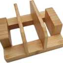 Bamboo Cutting Board Rack, Pot Lid Rack, Tabletop Knife Holder, Cake Mold, Baking Pan and Bakeware Organizer