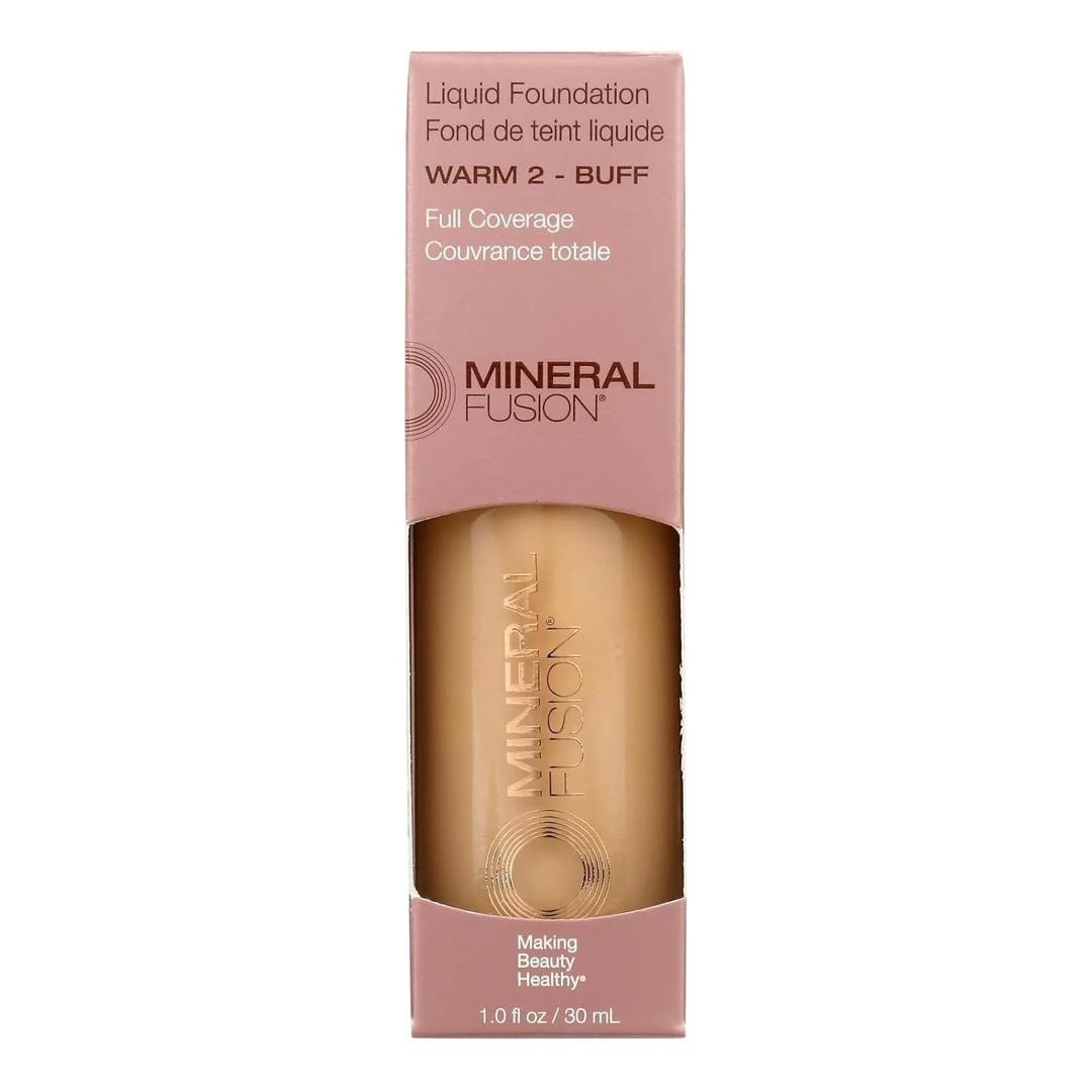 MINERAL FUSION Warm 2 Liquid Foundation, 1 FZ