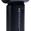 Turbo Handheld Fan 4000mAh, 12H Max Cooling 3-Speed Portable Mini Fan, Type-C Rechargeable Personal Pocket for Travel Outdoor Camping Fishing Home Office (Black)