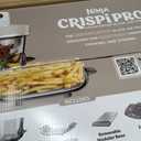 Ninja Crispi Pro 6-in-1 Glass Air Fryer | 450F, Nontoxic, 6qt & 2.5qt Containers & Lids | Microwave, Freezer, Dishwasher Safe | Max Crisp, Air Fry, Bake, Roast, Recrisp, Dehydrate | Bone | AS101LG, 6 Quarts