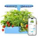 Sainlogic Hydroponics Growing System

12 Pods Watering Planter, APP & WiFi Connected, 5 X Growth with 24W LED, Quiet Pump