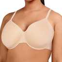Chantelle Women's Norah Lightweight Full Coverage T-Shirt Bra (38H), Nude Blush