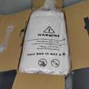 Feather Down Fiber Comforter Oversize King Size,Hotel Style Bedding Comforter,750+ Fill Power,1200TC,100% Organic Cotton Fabric,All Season White Duvet Insert with 8 Corner Tabs