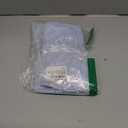 SUNNOW Women's Casual Striped Cropped Ruched Long Sleeve Shirt (Large, Blue)