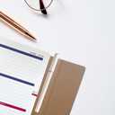 Planner 2025-2026, Weekly Monthly Academic Calendar for Jul 2025 - Dec 2026 [18 Month Agenda], 8.26" x 5.9" Faux Leather Cover + Thick Paper (Blue)