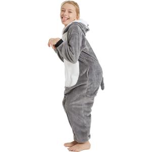 Animal Dog Onesie Kids Unisex Onepiece Pajamas Halloween Cosplay Party Costume
