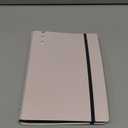 CAGIE A5 Binder 6 Ring Notebook with Dividers Refillable Planner Binder with Pockets, Refill Paper Include Planning Square Ruled and Dotted Pages, 6.89 x 9.25 In, (Pink, A5 Daily&Dot Page)