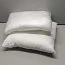 MIULEE Throw Pillows Inserts, Pack of 2 18x18 Inch 100% Virgin Fiber Filling Bed Couch Pillows