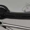 Electric Scooter for Kids Age 6-10, Kick-Start Boost Scooter with Adjustable Speed and Height, Flash Wheel & Deck Lights (Black)