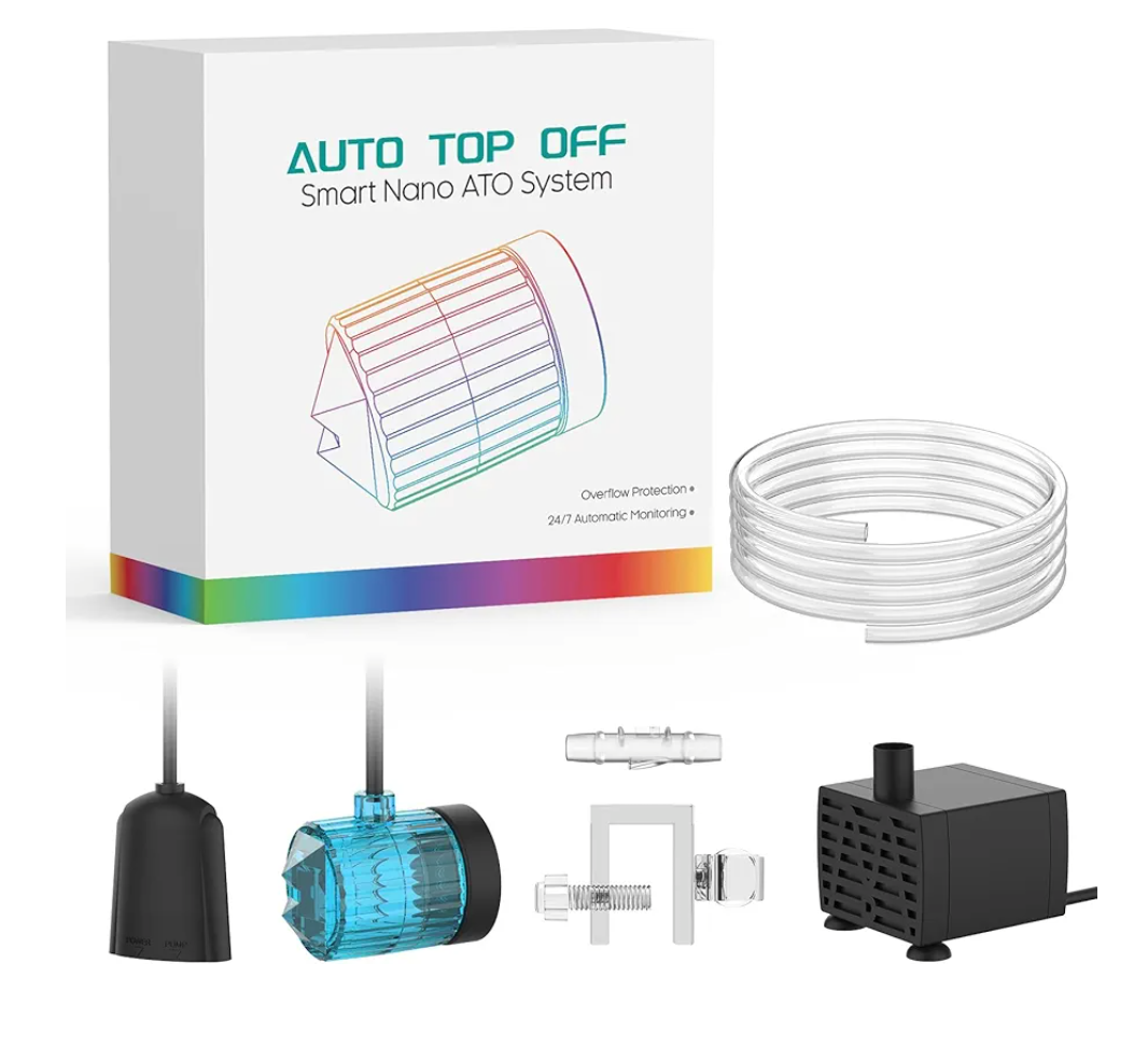 Auto Top Off System ATO Saltwater Aquarium,Water Top Off System for Aquarium,Reef Tank＆Fish Tank- Blue