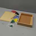 Adena Montessori Hammer and Nail Toys Wooden Pegboard Puzzle for 4-6 Year Olds