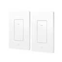 Eve Light Switch (Matter) 2-Pack  Smart Wall Switch for Apple Home, Alexa, Google Home, SmartThings; for Single-Pole & 3-Way switches; Thread, Requires Thread Router & Neutral Wire; UL-Certified