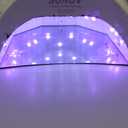 SUNUV SUN2C UV Light for Nails, UV LED Nail Lamp with 4 Timer Settings, Curing Lights Compatible with All Gel Polish Rose