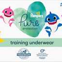 Pampers Pure Protection Training Underwear, Baby Shark, Size 5 3T-4T, 92 Count