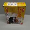 Portable Oven | 12V, 24V, 110V 3-in-1 Portable Food Warmer | Personal Mini Electric Heated Lunch Box for Car, Truck, Travel, Camping, Office Work, Hotel Bundle (Black)