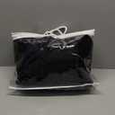 Black Velvet Curtains for Living Room 52" W x 108" L Luxury Blackout Curtains for Bedroom,Thermal Insulated Super Soft Window Drapes Rod Pocket & Back Tab, 2 Panels Set