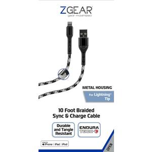 ZGR 10FT ENDURATECH LIGHTNING CABLE