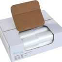 TYPLASTICS TrashCan Liners - Wholesale 1000 Count High Density Garbage Bags on Perforated Roll 10-15 Gallon 24" x 33"