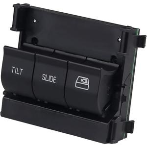 WMPHE Overhead Console Switch Rear Sliding Window Sunroof Switch Compatible with Ford F150 2009-2017 Ford F250 F350 F450 F550 Super Duty 2011-2017 Replacement for 9L3Z15B691DA SW6643