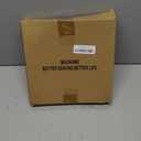 MAONAME Decorative Round Wood Riser for Display, Farmhouse Pedestal Stand for Kitchen Counter, Black Wooden Risers Tray for Home Decor, Pedestal Tray for Living Room Decor