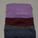 Cotton Hipster Panties for Women Lace Hiphugger Panties Bikini Underwear Pack (Large)