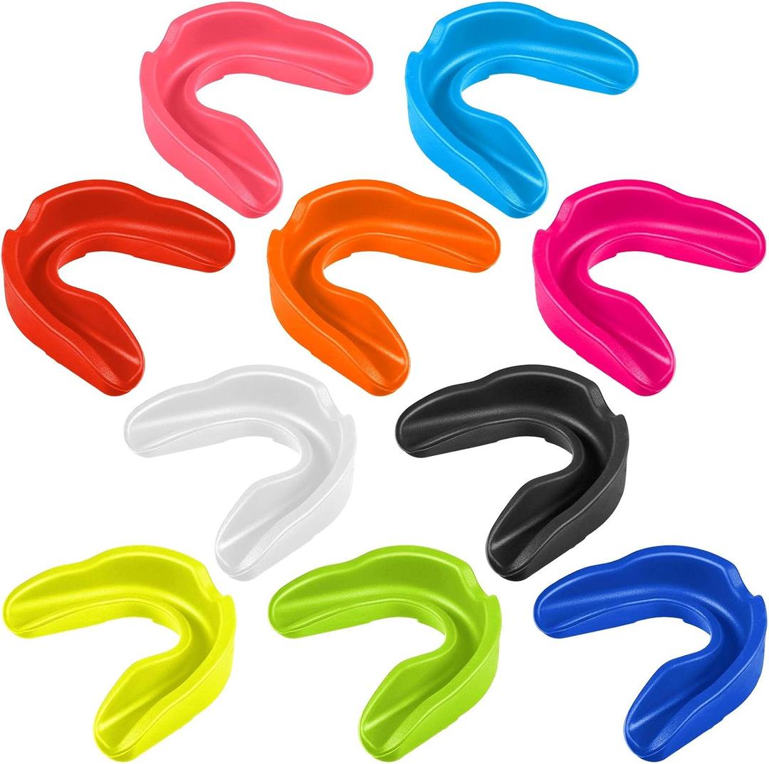 Sport Mouth Guards Gum Teeth Armor Game Guard for Boxing Basketball Football Hockey Karate Basketball Rugby Match (Multiple Color)