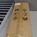 camuucci Dusk to Dawn Outdoor Light,15.7 Inches LED Porch Lights Outdoor Waterproof Modern Outside Sconce Wall Mount for Doorway Hallway Porch Patio Yard Doorway Bronze