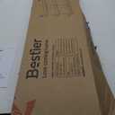 Bestier Kitchen Shelves Wall Mounted Floating Pipe Shelving 3 Tier 41.5" Coffee Bar Shelf with Holder Wall Display Storage Rack Kitchen Organization and Home Decor, White Faux Marble (41 Inch Extra Long)