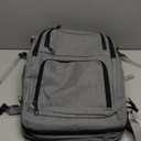 Travel Backpack for Men, Expanable Carry on Backpack, TSA 17.3 inch Laptop Bag Flight Approved, Lightweight Business Luggage Bag, Travel Gifts for Men Women, Grey