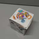 iPlay iLearn 10-in-1 Montessori Busy Board for 1 Year Old - Toddler Toys 1-2 Years with Car Steering Wheel & Keys, Car Travel Toys for Toddlers 1-3, Sensory Activity Cube, Birthday Gifts Baby Boys Girls