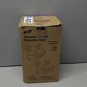 TAILI Shower Caddy Suction Cup 2 Pack, Heavy Duty Bathroom Organizer, Removable Shelves for Inside Shower, Shampoo, Waterproof Suction Plastic Storage for Bathroom Accessories Holder, White