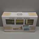 N9R 300PCS Gold Plastic Silverware, Heavy Duty Gold Plastic Cutlery Set Disposable Flatware Dinnerware, 100 Forks, 100 Spoons, 100 Knives, Perfect for Party, Wedding and Daily Use