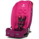 Diono Radian 3R, 3-in-1 Convertible Car Seat, Rear Facing & Forward Facing, 10 Years 1 Car Seat, Slim Fit 3 Across, Pink Blossom