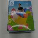 KOOY Inflatable Adult Halloween Costumes Blow up Chicken Ride on Rooster Costume for Halloween Funny Riding Costume Men Women Cosplay Party