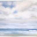 Stupell Industries Tranquil Beach Waves Ocean Scenery Wood Wall Art, Design by Catherine Andersen (19L" x 0.5W")