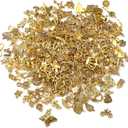 SANNIX 350Pcs Antique Gold Charms Bulk Lots Jewelry Making Charms Assorted Pendants for DIY Necklace Bracelet Earring Making and Crafting