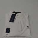 Pique Polo Shirt Supreme (Medium, White/Black)