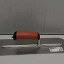 MARSHALLTOWN 14 x 4 inch Rounded Front High Carbon Steel Finishing Trowel, Concrete Tools, DuraSoft Handle, XtraLite Mount, MXS64RED