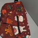 ANNA QUEEN Merry Chrismas Travel Luggage Cover Suitcase Protector Suitcase Cover Anti-Scratch, Stretchable Luggage Travel Bag Cover Washable