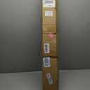 UNISHADES Cordless Bamboo Roman Shades for Windows, Blinds Size (34" W 64" H) Colour (Highfield Teak)