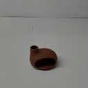 Terracotta Palo Santo Holder - Modern Chiminea Incense Burner for Yoga, Meditation, and Energy Cleansing - Wood Sticks Dish, Sage Ash Catcher, Smudge Bowl, Cone Burner - Unique Meditation Gift