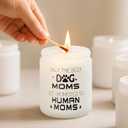 New Mom Gift  First & 1st Time Pregnancy, Postpartum Essentials  Dog Mom to Be Gift for Expecting or Pregnant Women After Birth  Lavender and Eucalyptus Scented Candle