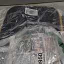 SpaceAid Laundry Hamper with Lid, 110L Large Tall Clothes Basket Bin with Bamboo Handles, Collapsible Laundry Hamper for Bedroom, Bathroom, Dorm, Laundry Room - Black