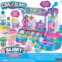 CRA-Z-Slimy Scented Slimy Creations Studio, Dessert & Drink Slime Making Kit with Mixing Station, 10 Mini Containers & Colorful Scents, DIY Slime Lab for Kids Ages 6+